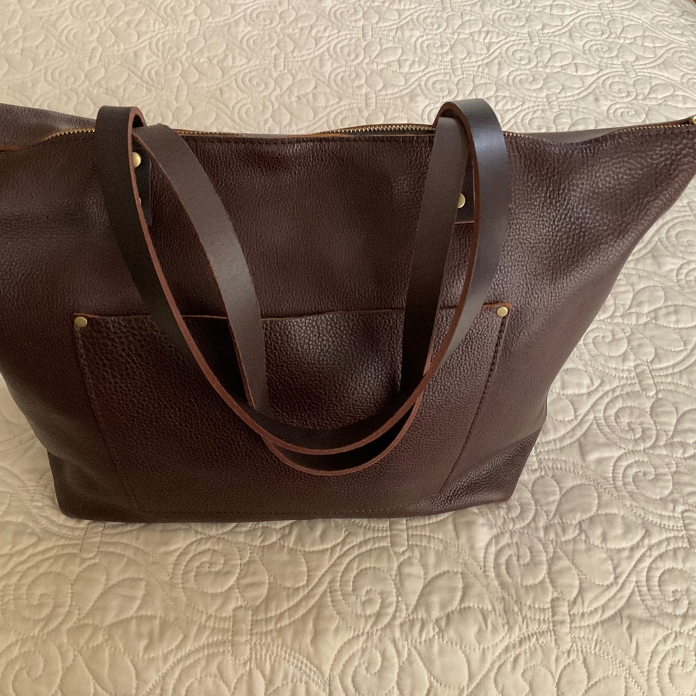 Portland Leather Oversized Tote